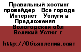 Правильный хостинг провайдер - Все города Интернет » Услуги и Предложения   . Вологодская обл.,Великий Устюг г.